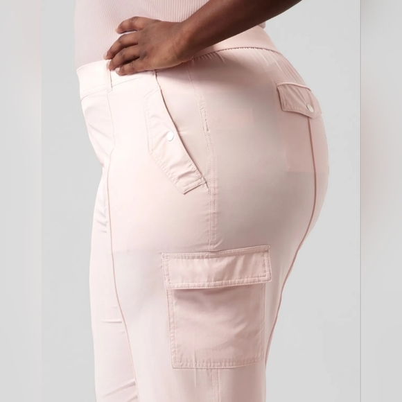 Athleta Vienna Cargo Pant in Orchid Pink MSRP $109 W-390 - Picture 10 of 13